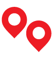 Multi Location Icon